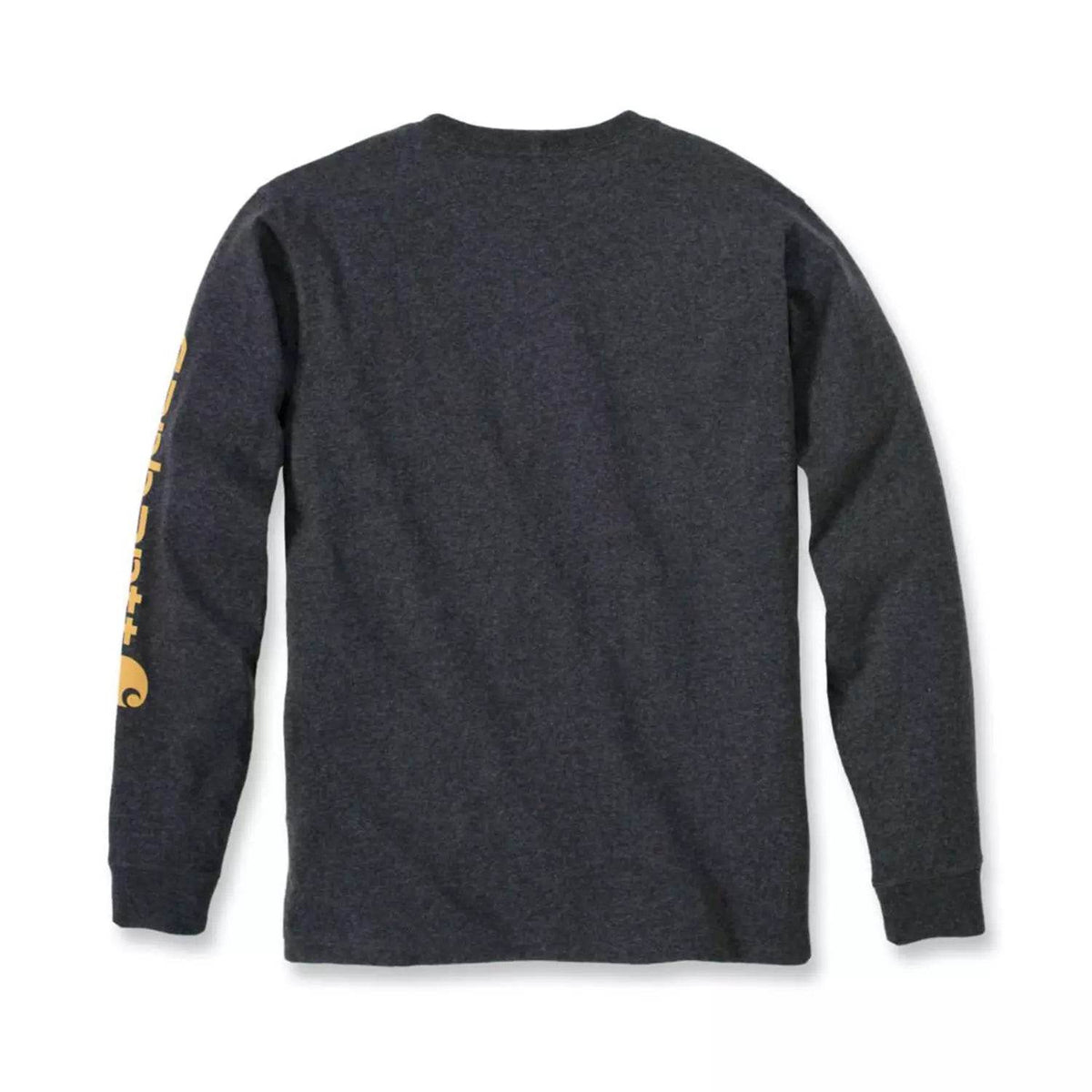 Carhartt Sleeve Logo T-Shirt L/S Carbon Heather - NatureLife