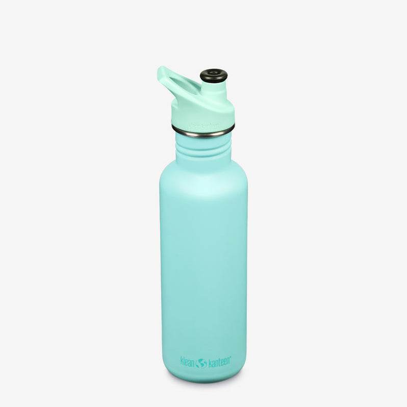 Klean Kanteen Classic 800ml Vattenflaska Pastel Turquosie - NatureLife