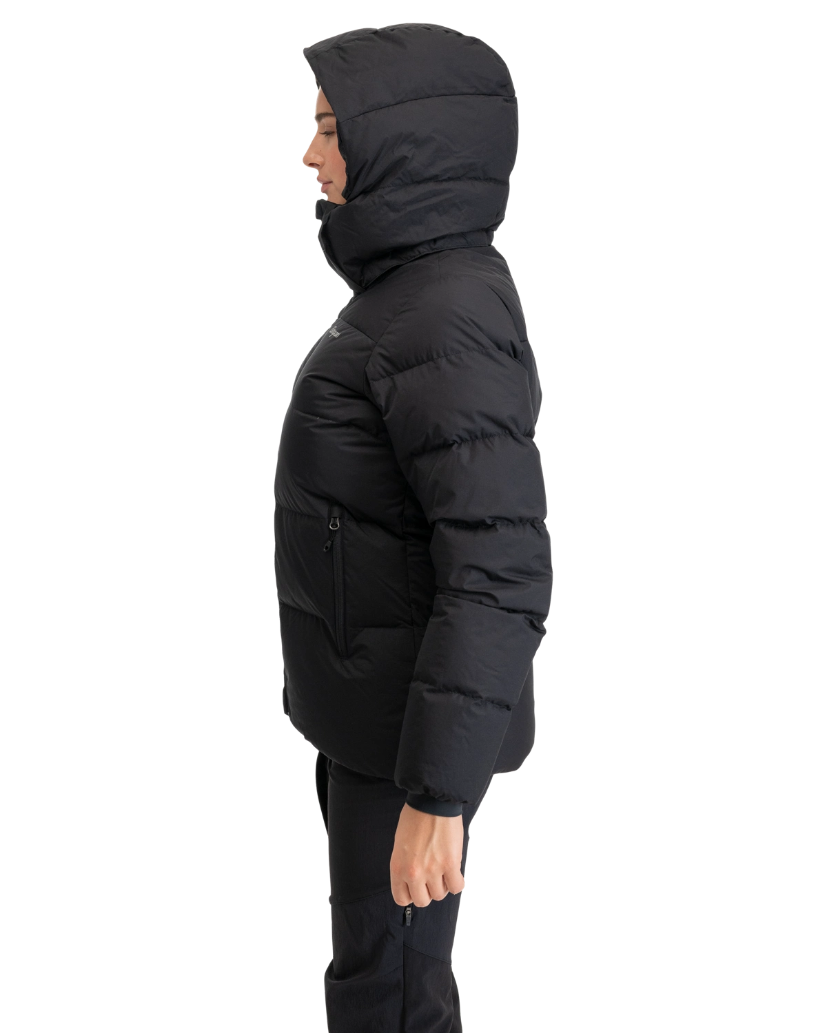 Bergans Lava Warm Down Jacket w/Hood Women Black