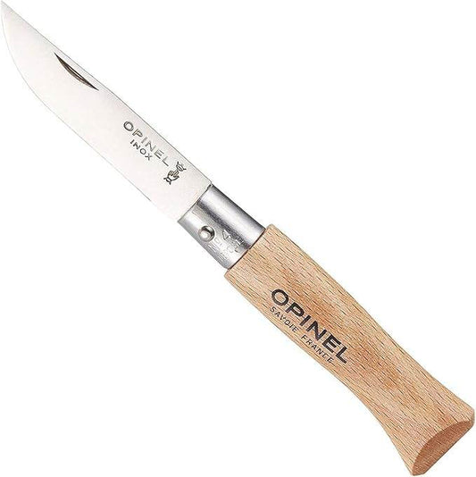 Opinel N°04 Beech Stainless Steel - NatureLife