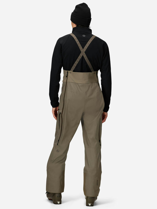 Marmot Solitude UL Bio 1/4 Bib Claystone