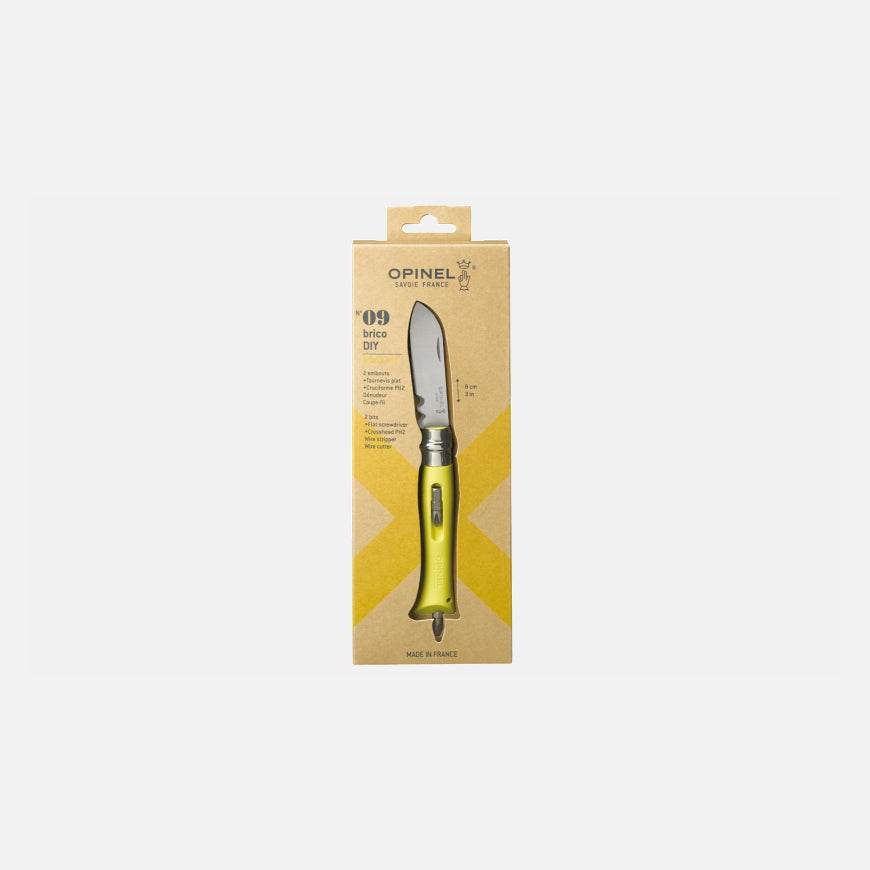 Opinel Blister N09 Diy Yellow - NatureLife