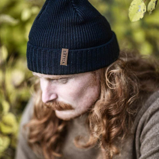 Sätila Fors Brown Label Mössa Dark Navy - NatureLife