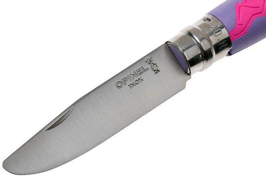 Opinel N07 Outdoor Junior Mauve Fuchsia - NatureLife