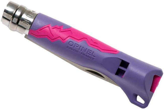 Opinel N07 Outdoor Junior Mauve Fuchsia - NatureLife