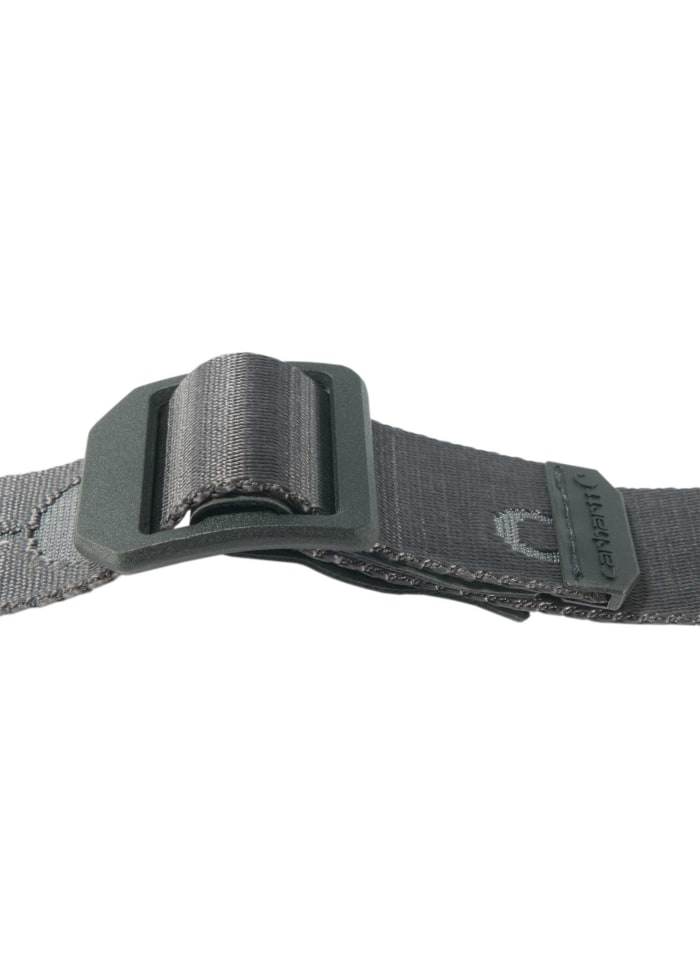 Carhartt Nylon Webbing Ladder Lock Belt Gravel - NatureLife