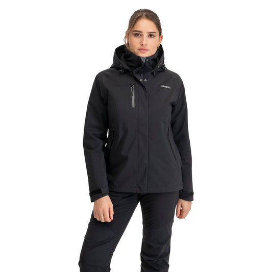 Bergans Flya Insulated Lady Jacket Black/Solid Grey