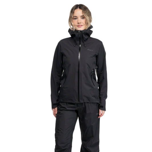 Bergans Rabot Light 3L Shell Jacket Women Black