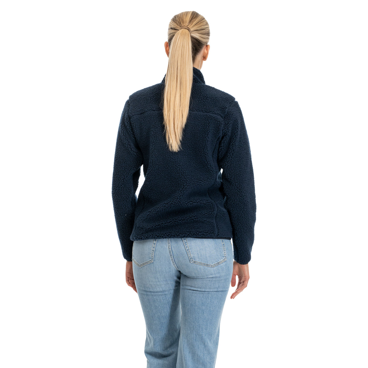 Bergans Lunnan Pile Fleece Jacket Women Navy Blue
