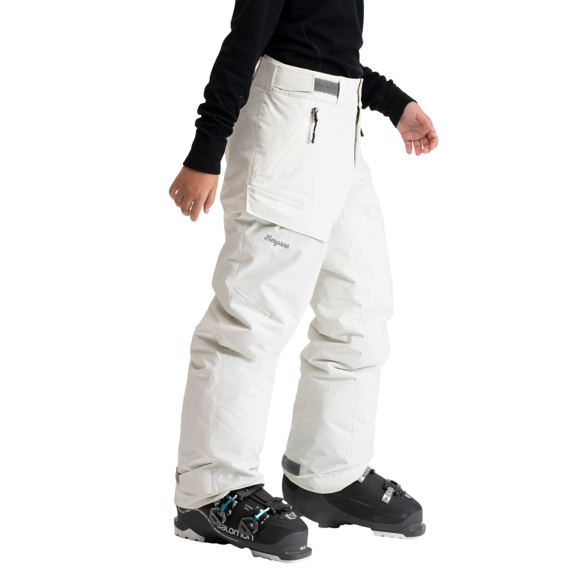Bergans Storetind Insulated Shell Pants Junior Arctic White