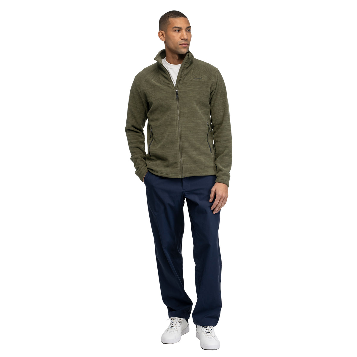 Bergans Hareid Fleece Jacket Men Pine Forest