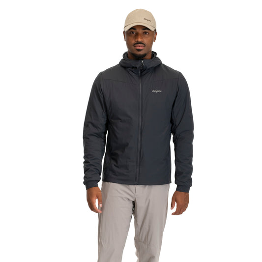 Bergans Holo Insulated Hood Jacket Men Dark Shadow Grey