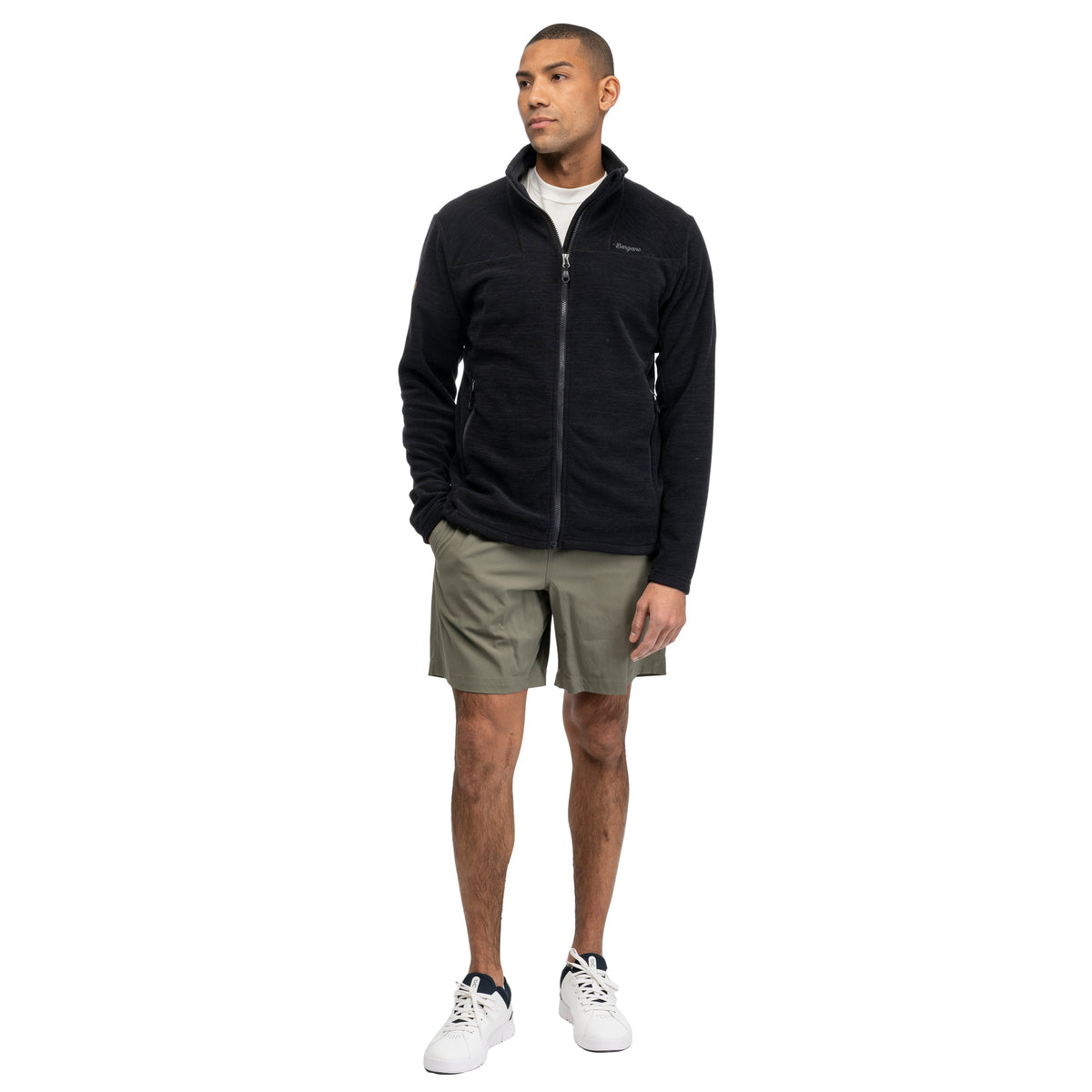Bergans Imingen Pull-On Shorts Men Green Mud