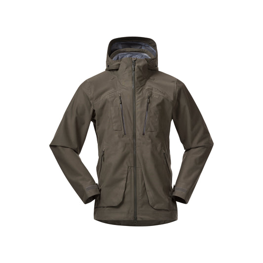 Bergans Hogna 3L Jacket Unisex Green Mud