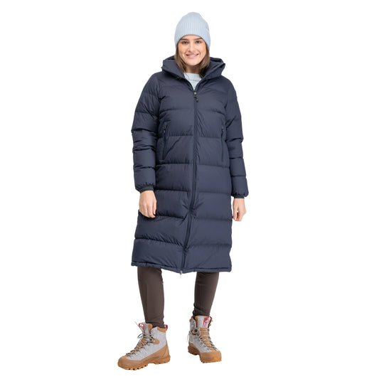 Bergans Oslo Down Long Coat Women Dark Navy