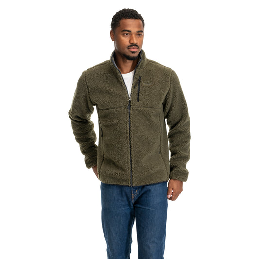 Bergans Lunnan Pile Fleece Jacket Men Pine Forest
