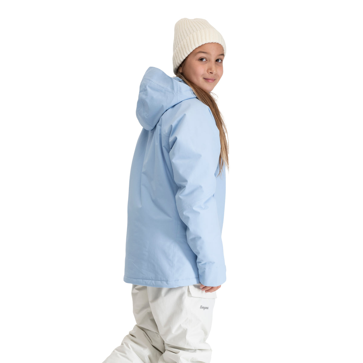 Bergans Storetind Insulated Shell Jacket Junior Cool Blue