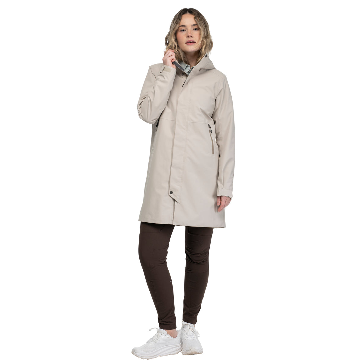 Bergans Urban 2L Shell Coat Women Coastal Sand