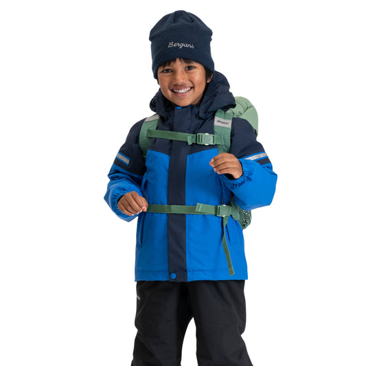 Bergans Kids' Lilletind 12L Jade Green/Dark Jade Green