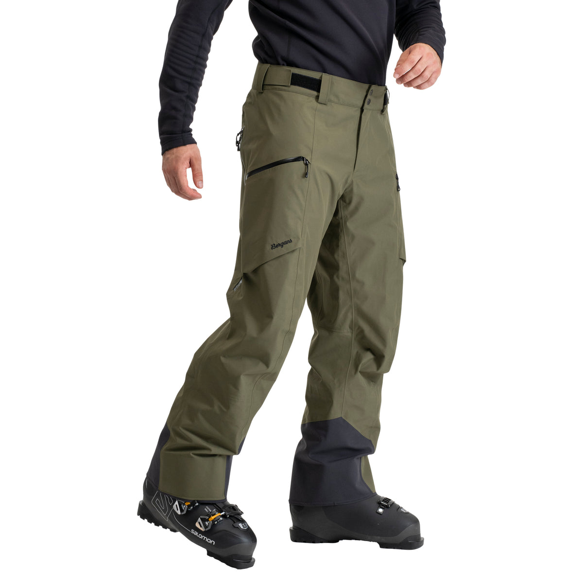 Bergans Oppdal 3L Shell Pants Men Pine Forest