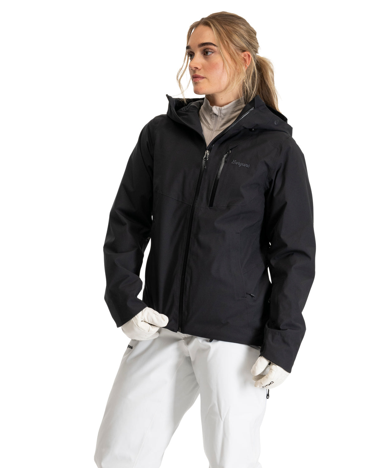 Bergans Oppdal Insulated Shell Jacket Women Black