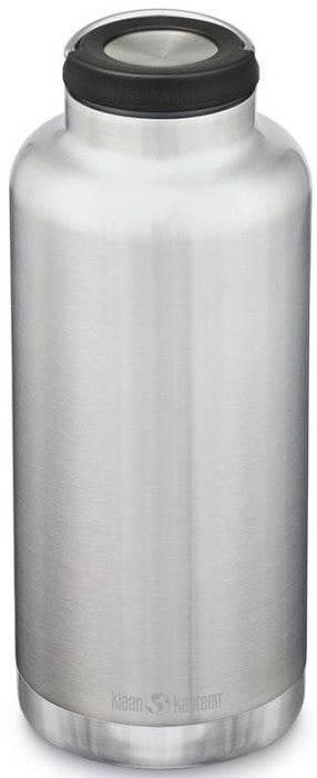 Klean Kanteen TKWide Isolerad 946ML/1900ML (Loop Cap) Vattenflaska Silver - NatureLife