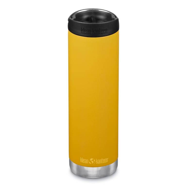 Klean Kanteen TKWide Isolerad 355ML/592ML (Café Cap) Vattenflaska Marigold - NatureLife