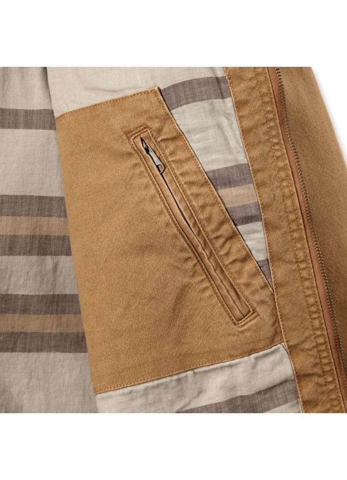 Carhartt Relaxed Fit Duck Detroit Jacket Brown - NatureLife