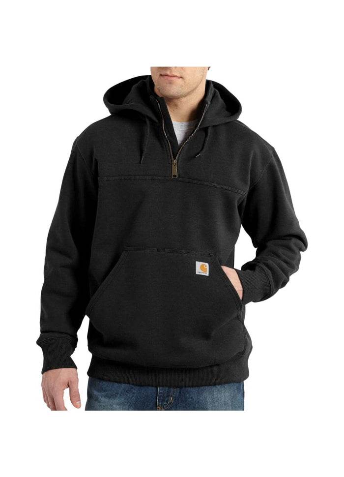 Carhartt Heavyweight Quarter-Zip Sweatshirt Black - NatureLife