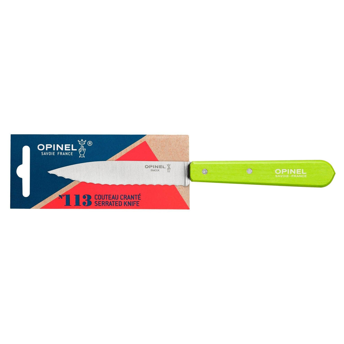 Opinel N113 Serrated Apple - NatureLife
