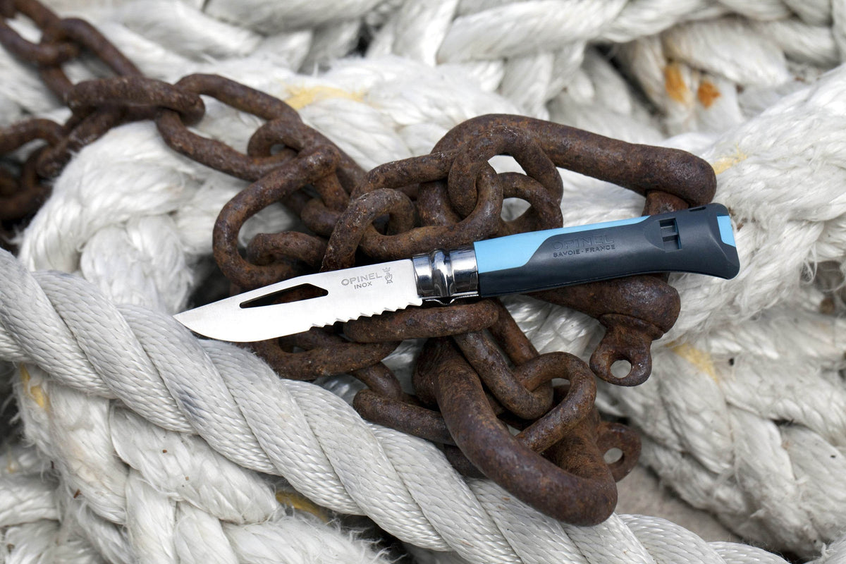 Opinel N°08 Outdoor Soft Blue - NatureLife