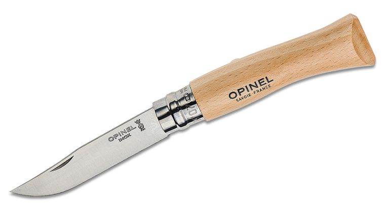 Opinel Blister N07 Beech Stainless Steel - NatureLife