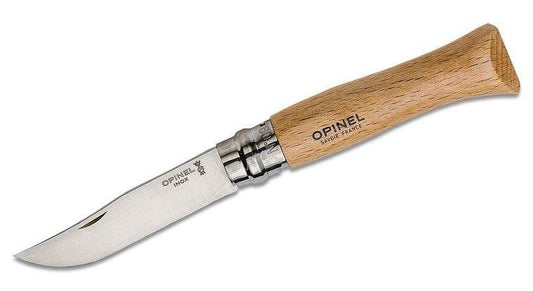 Opinel Blister N09 Beech Stainless Steel - NatureLife