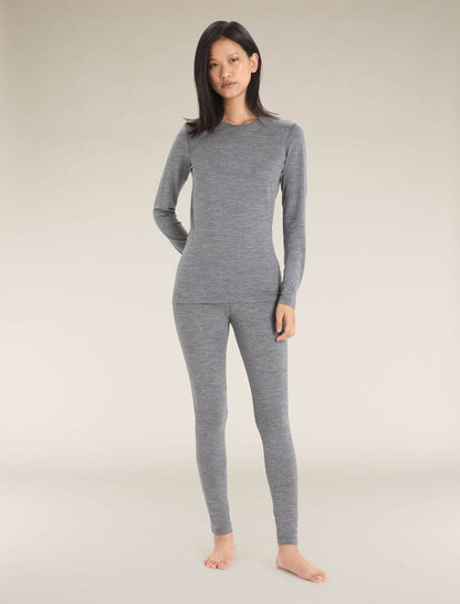 Icebreaker 200 Oasis Termiska Leggings I Merino Gritstone Heather - NatureLife
