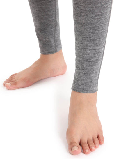 Icebreaker 200 Oasis Termiska Leggings I Merino Gritstone Heather - NatureLife