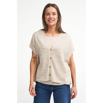 Ivanhoe NLS Poppy poncho Coffee Bean