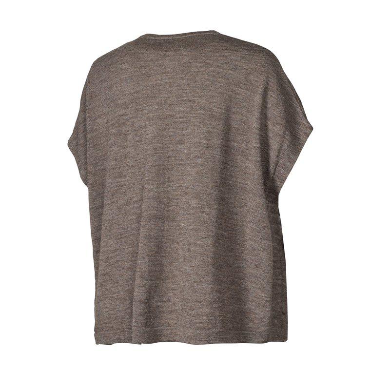 Ivanhoe NLS Poppy poncho Nutmeg