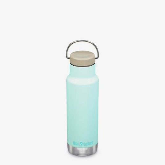 Klean Kanteen Isolerad Classic 355ML/592ML Vattenflaska/Termos Blue Tint - NatureLife