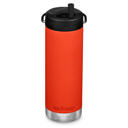 Klean Kanteen TKWide Isolerad 473ml (Twist Cap) Vattenflaska Tiger Lily - NatureLife