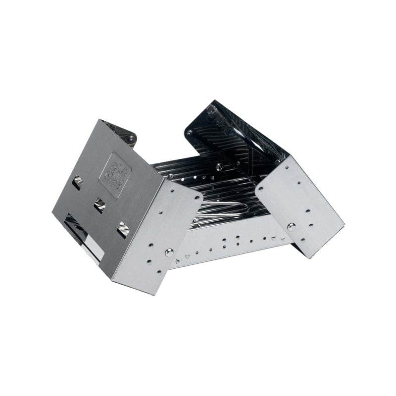 Esbit Stainless Steel Foldable Bbq Box Metal - NatureLife