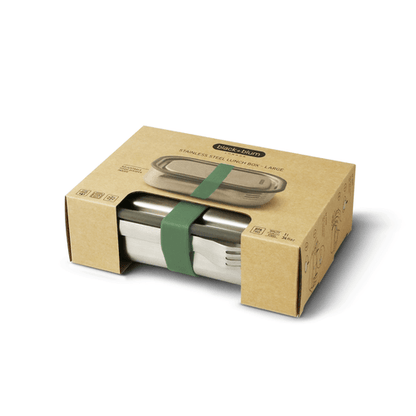 Black+Blum Lunchbox Large Stainless 1000ml Oliv - NatureLife