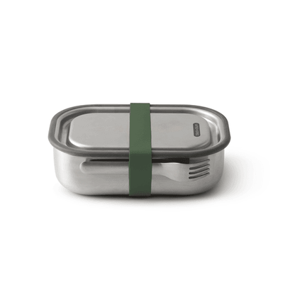 Black+Blum Lunchbox Large Stainless 1000ml Oliv - NatureLife