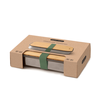Black+Blum Sandwichbox Small 900ml Oliv - NatureLife