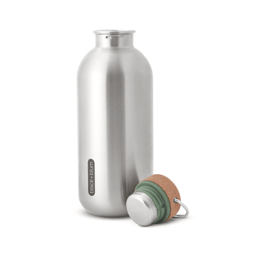 Black+Blum Steel Bottle Small 600ml Oliv - NatureLife