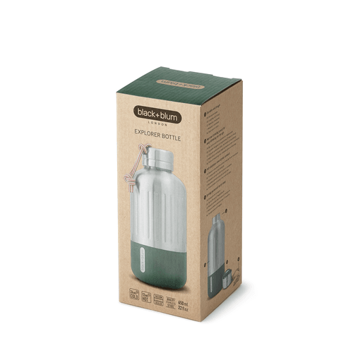 Black+Blum Explorer Thermo Bottle Small 650ml Oliv - NatureLife