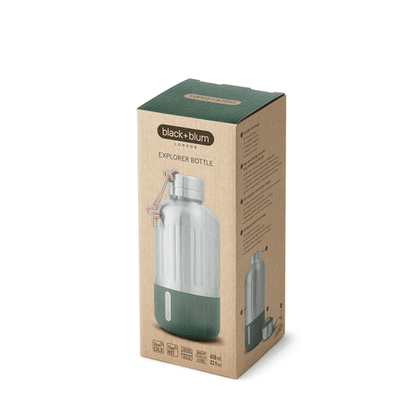 Black+Blum Explorer Thermo Bottle Small 650ml Oliv - NatureLife