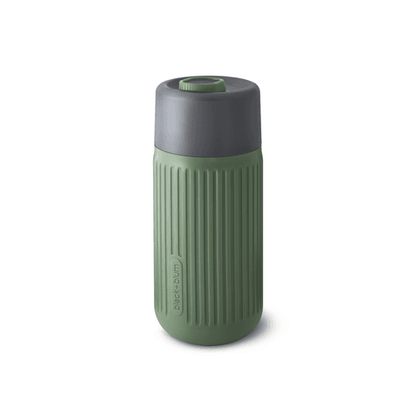 Black+Blum Travel Cup Glas 340ml Oliv - NatureLife