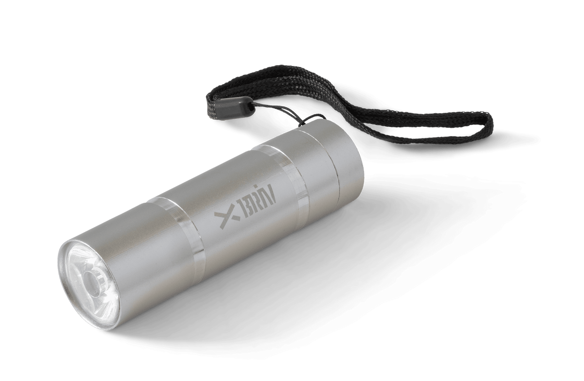 Ficklampa 80LM Silver - NatureLife