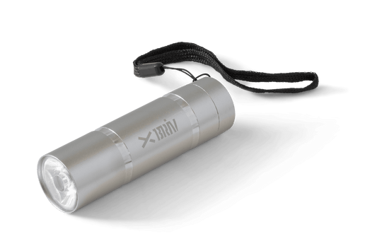 Ficklampa 80LM Silver - NatureLife