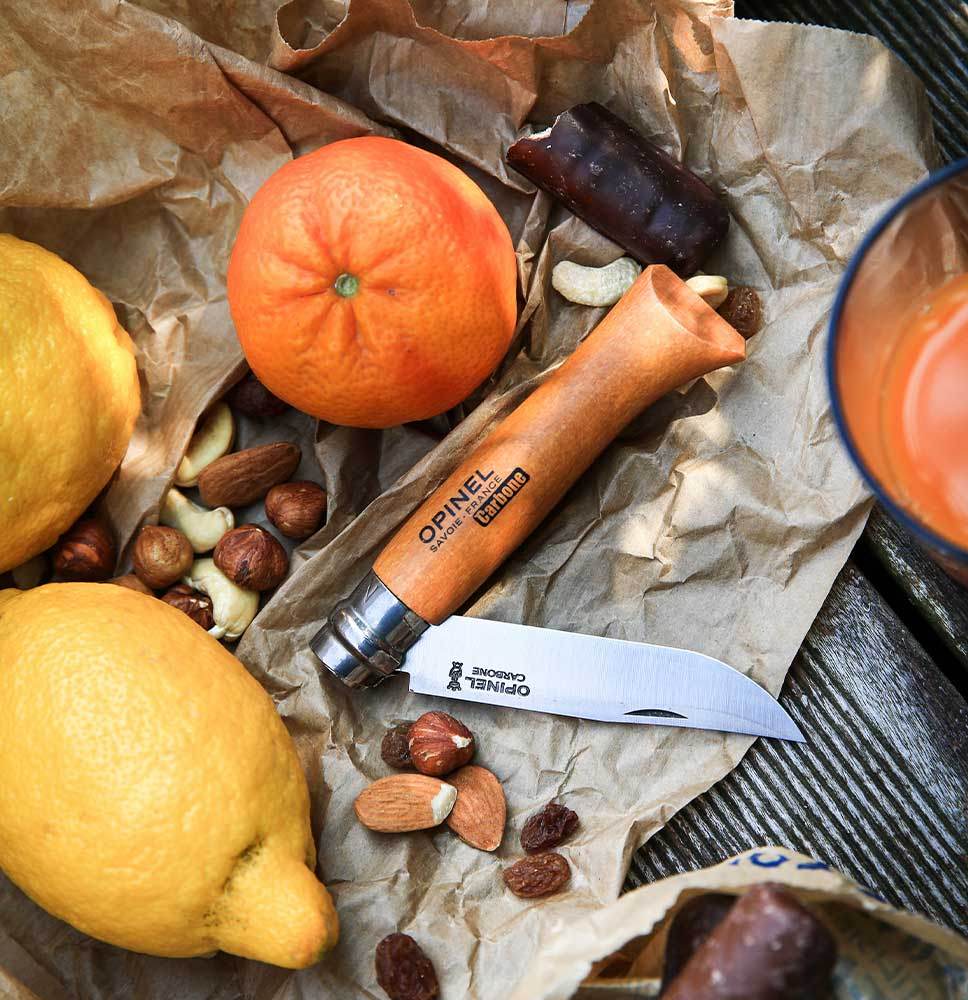Opinel N°08 Beech Carbon - NatureLife